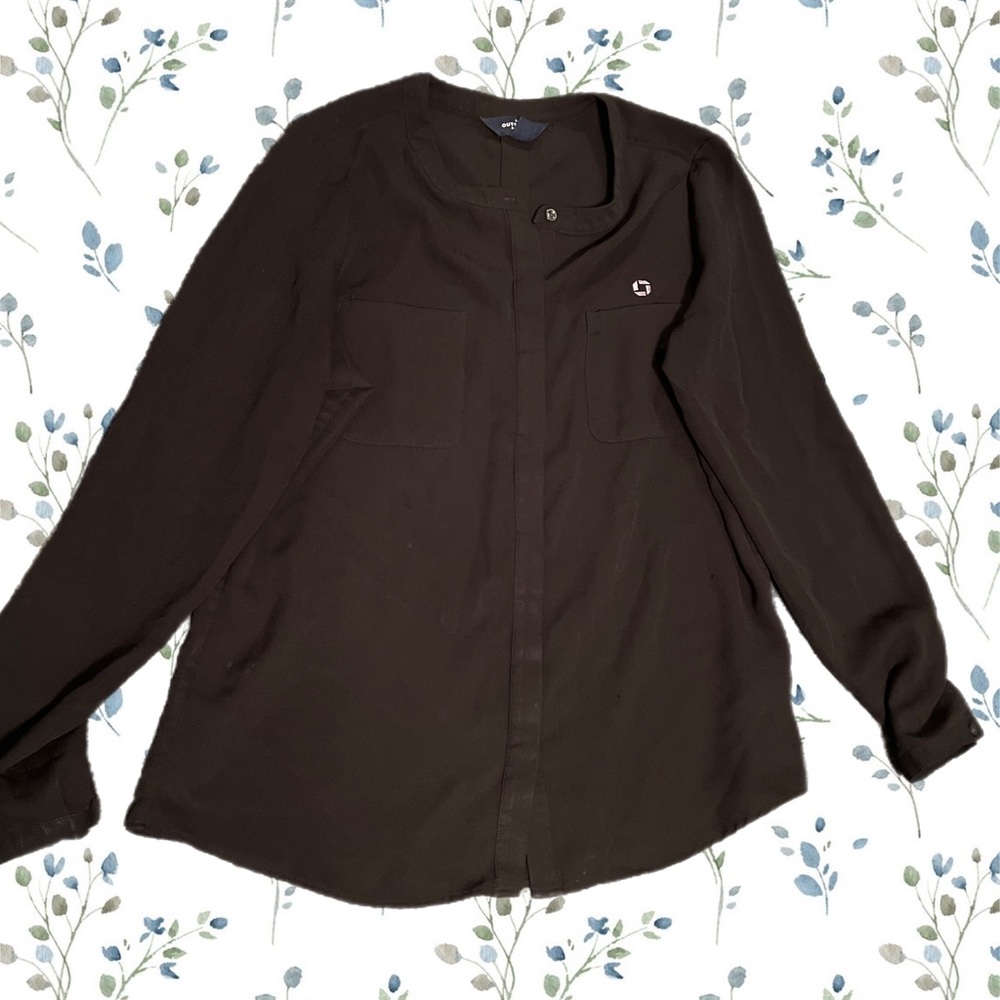 Chase uniform lands end size 12 blouse